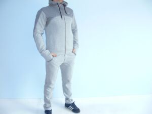 Мъжки спортен екип BRANDO, сив