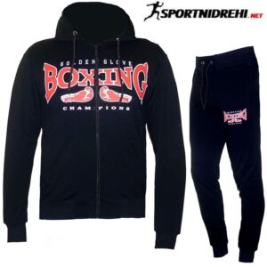 Летен спортен екип JUST, черен