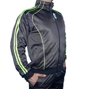 Мъжки спортен екип RAYMOND, графит с електриково зелено