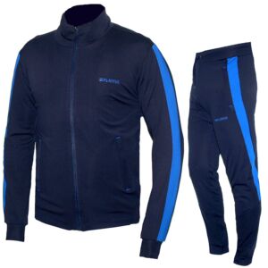 Спортен екип UFC, тъмно син с червено