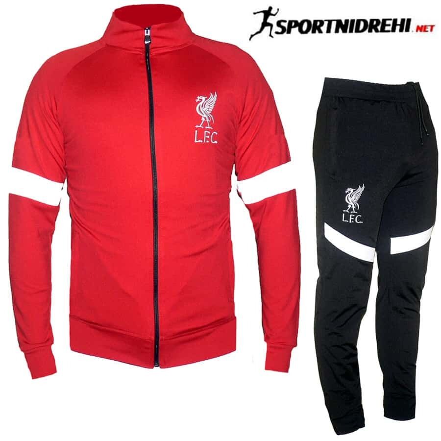 Мъжки футболен екип FC LIVERPOOL, червено и черно