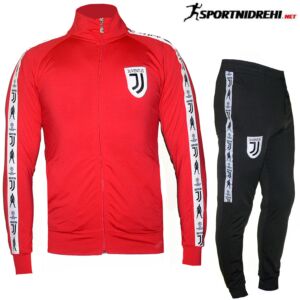 Мъжки футболен екип FC JUVENTUS, черен с червено