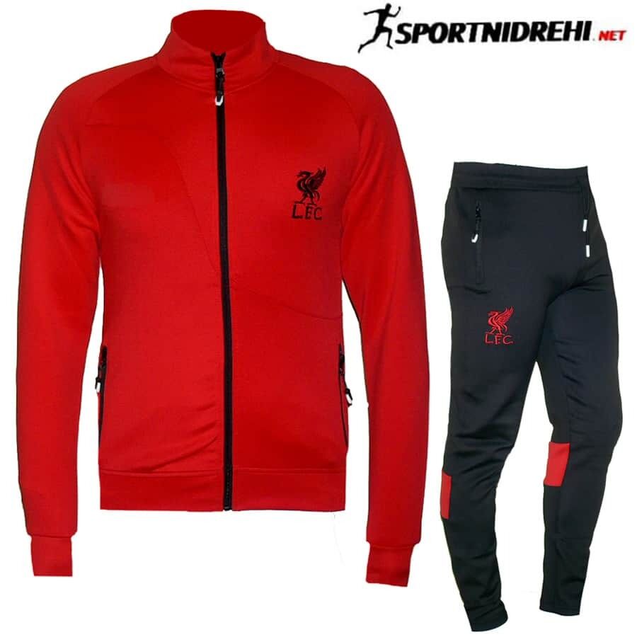 Мъжки футболен екип FC LIVERPOOL, червено и черно