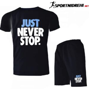 Летен спортен екип JUST, черен