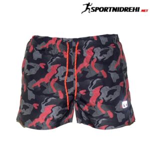 Мъжки бански  REPTIL, камуфлаж, тъмен графит